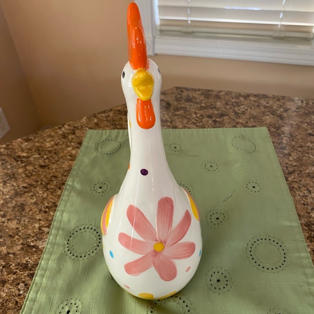 Ceramic chicken/rooster - Picture 3 of 12